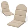 Front. Crestlive Products - Crestlive Products Outdoor Adirondack Patio Chair Cushion - Beige.