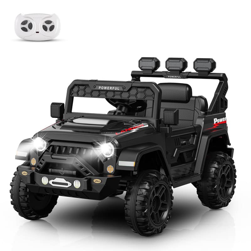 GARVEE - 24V Power Wheels for Kids, Safety Truck, Remote Control, 6 Wheels