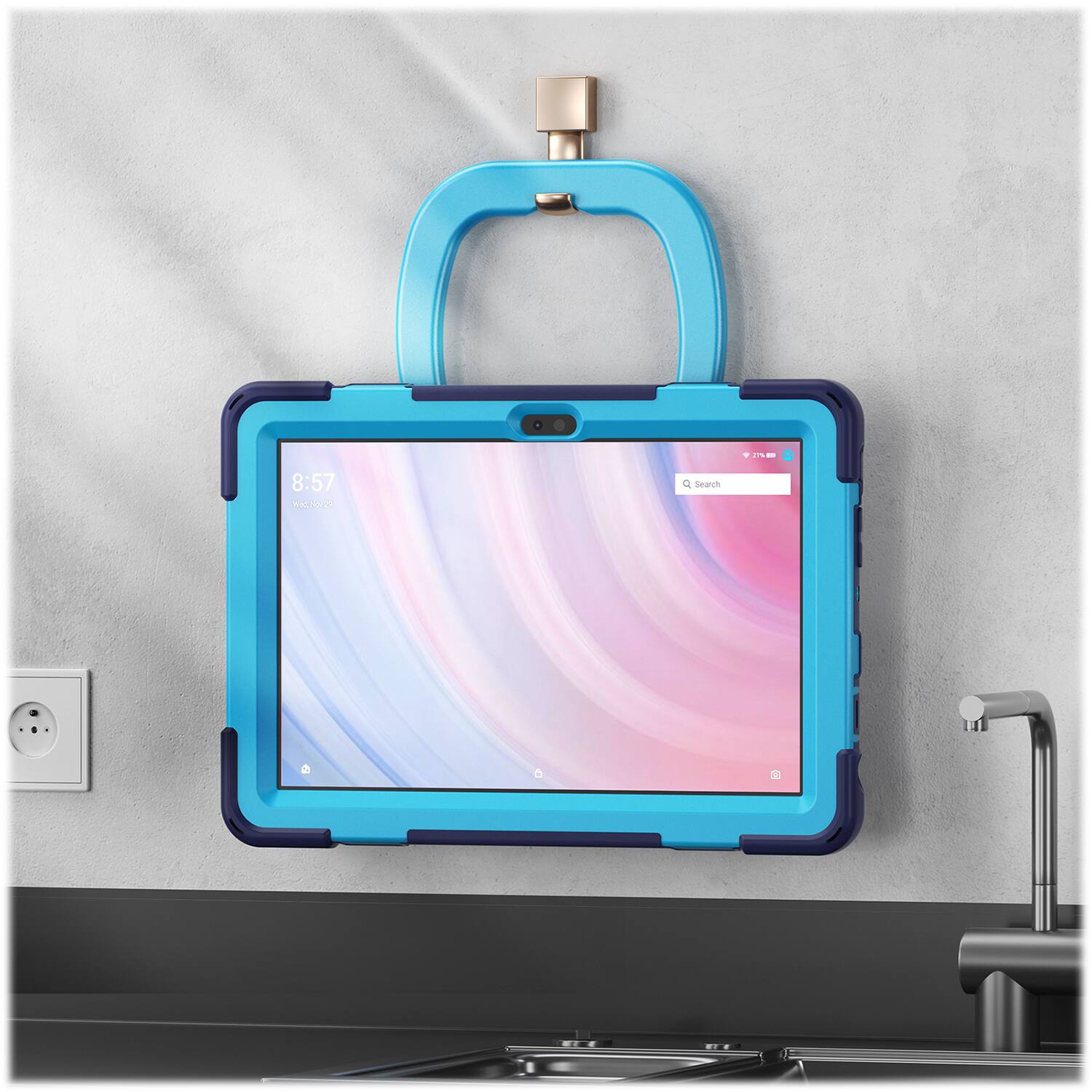 Alt View 14. SaharaCase - SpLaSh Series Heavy Duty Case for Amazon Fire HD 10 (2023) - Blue.