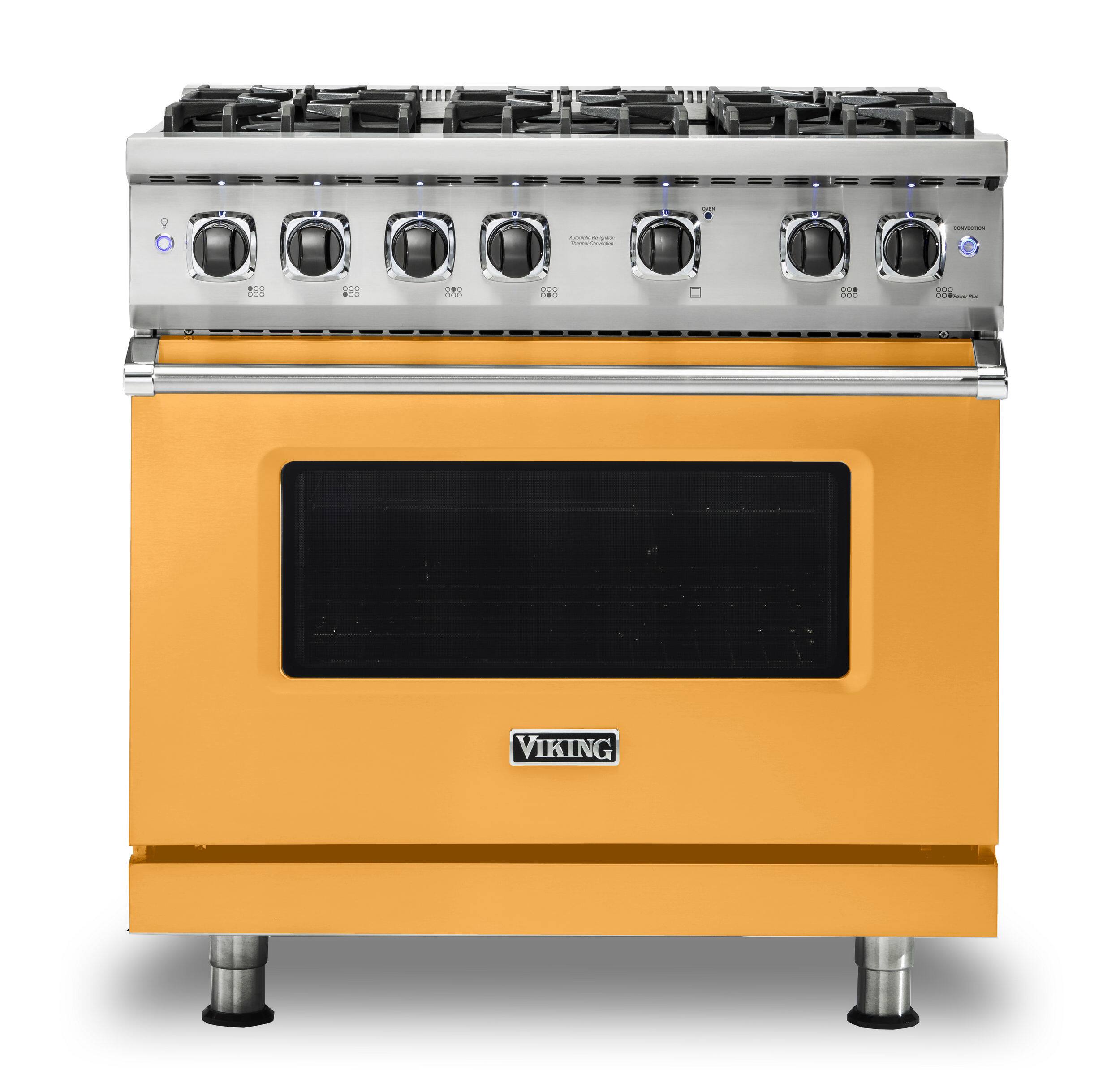 Viking - 5-Series Gas Sealed Burner Range - Daffodil