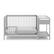 Alt View 17. Graco - Fable 4-in-1 Convertible Crib and Changer - Pebble Gray.