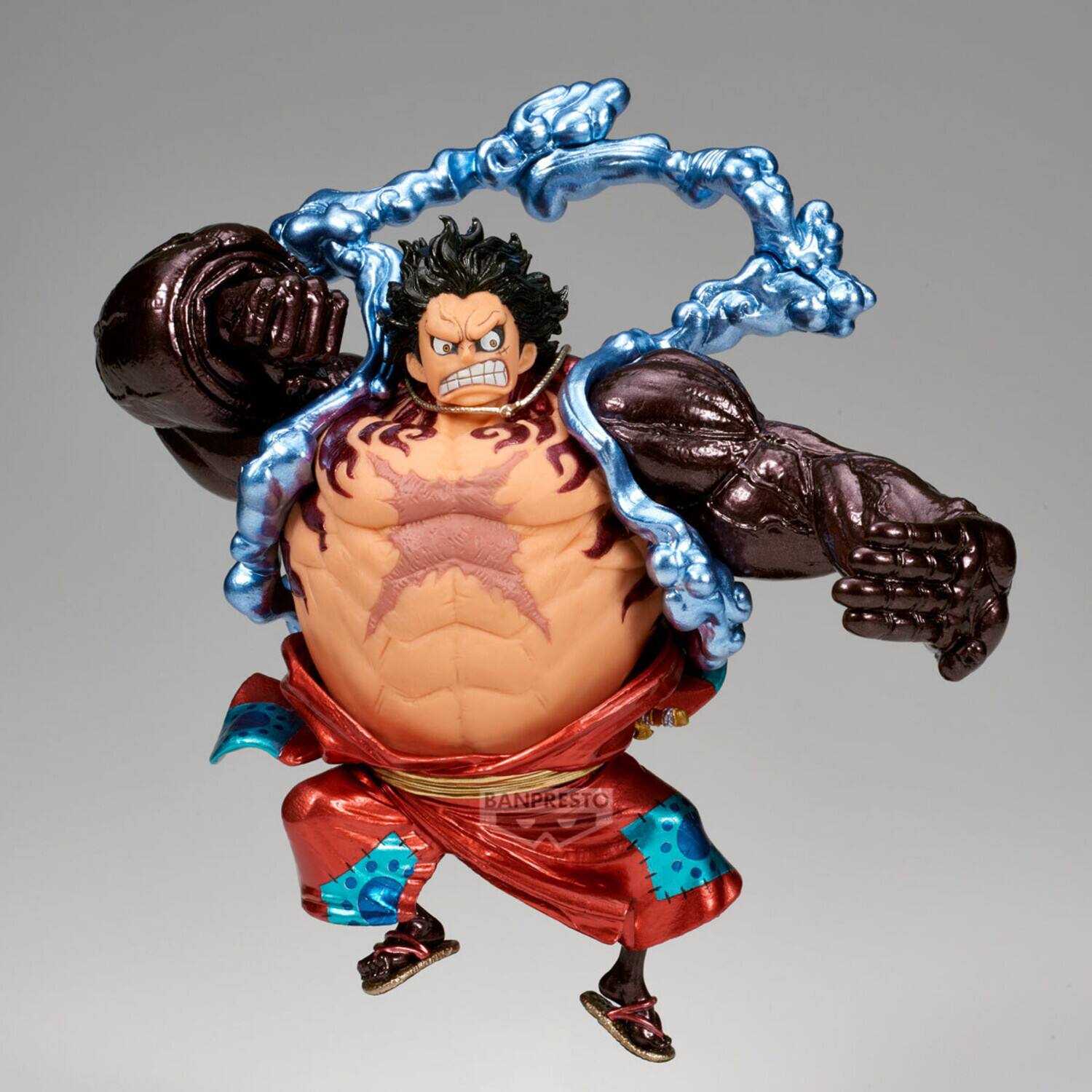 Alt View 2. PopMarket - Banpresto One Piece King of Artist Monkey.D.Luffy Boundman Special Ver. II Statue   - COLLECTIBLES - Multicolor.