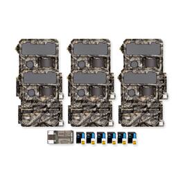 Yellowstone - Y2 Trail Camera Bundle with Card Reader and Accessories (6-Pack)