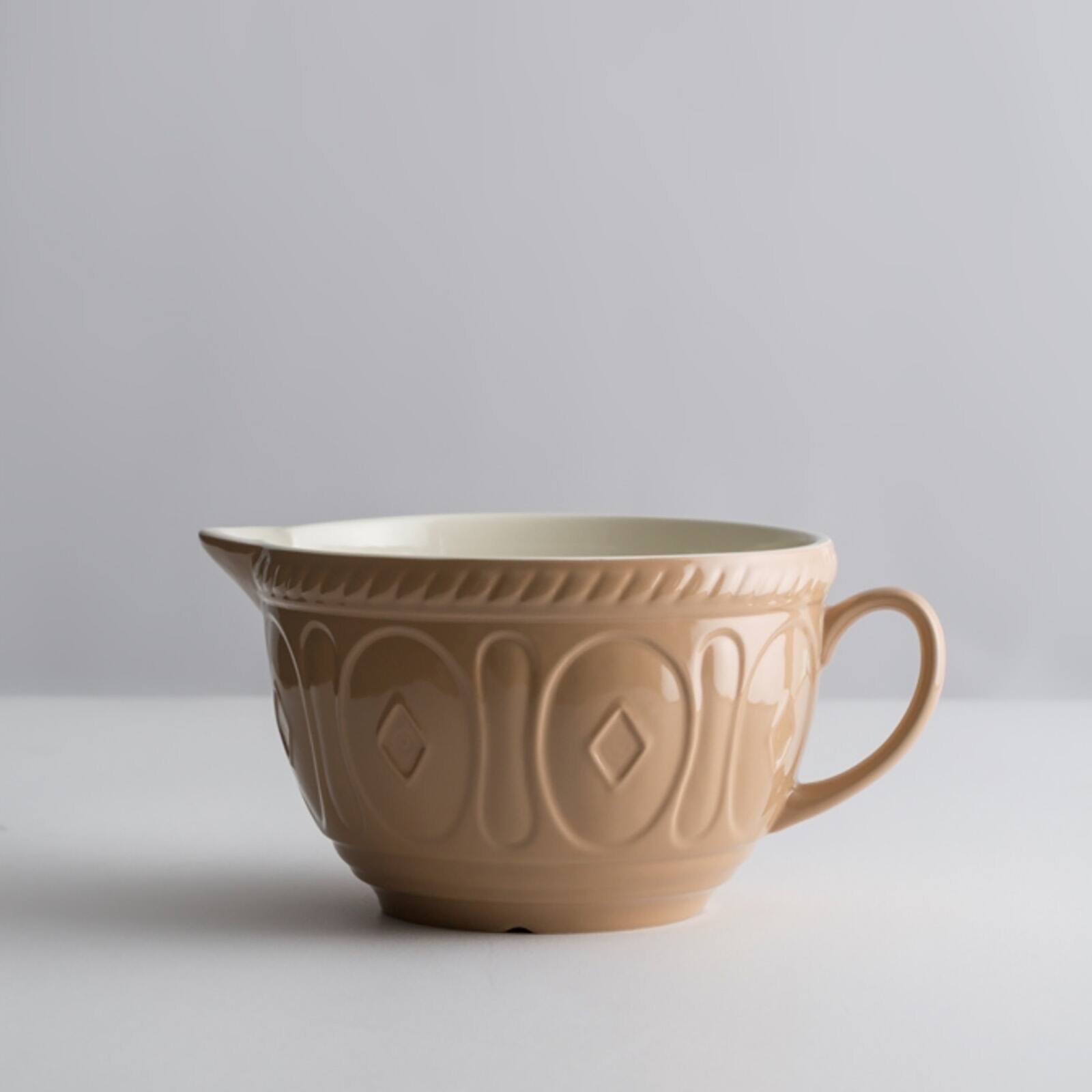 Alt View 1. Mason Cash - Cane Collection Batter Bowl, 2 Quart - Beige.