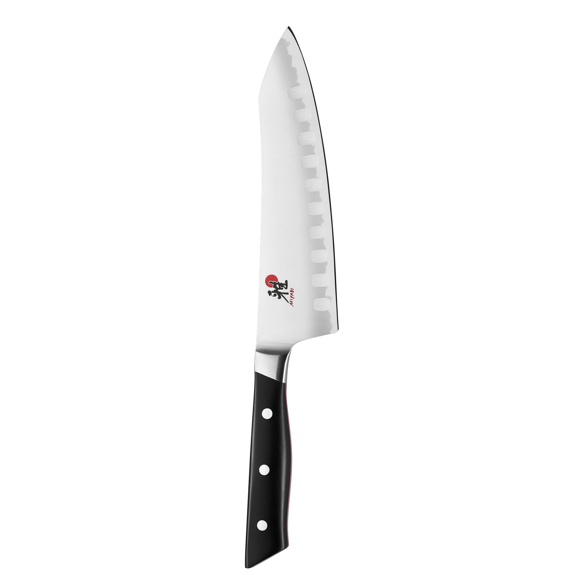 Miyabi - Evolution 7-inch Rocking Santoku - Stainless Steel