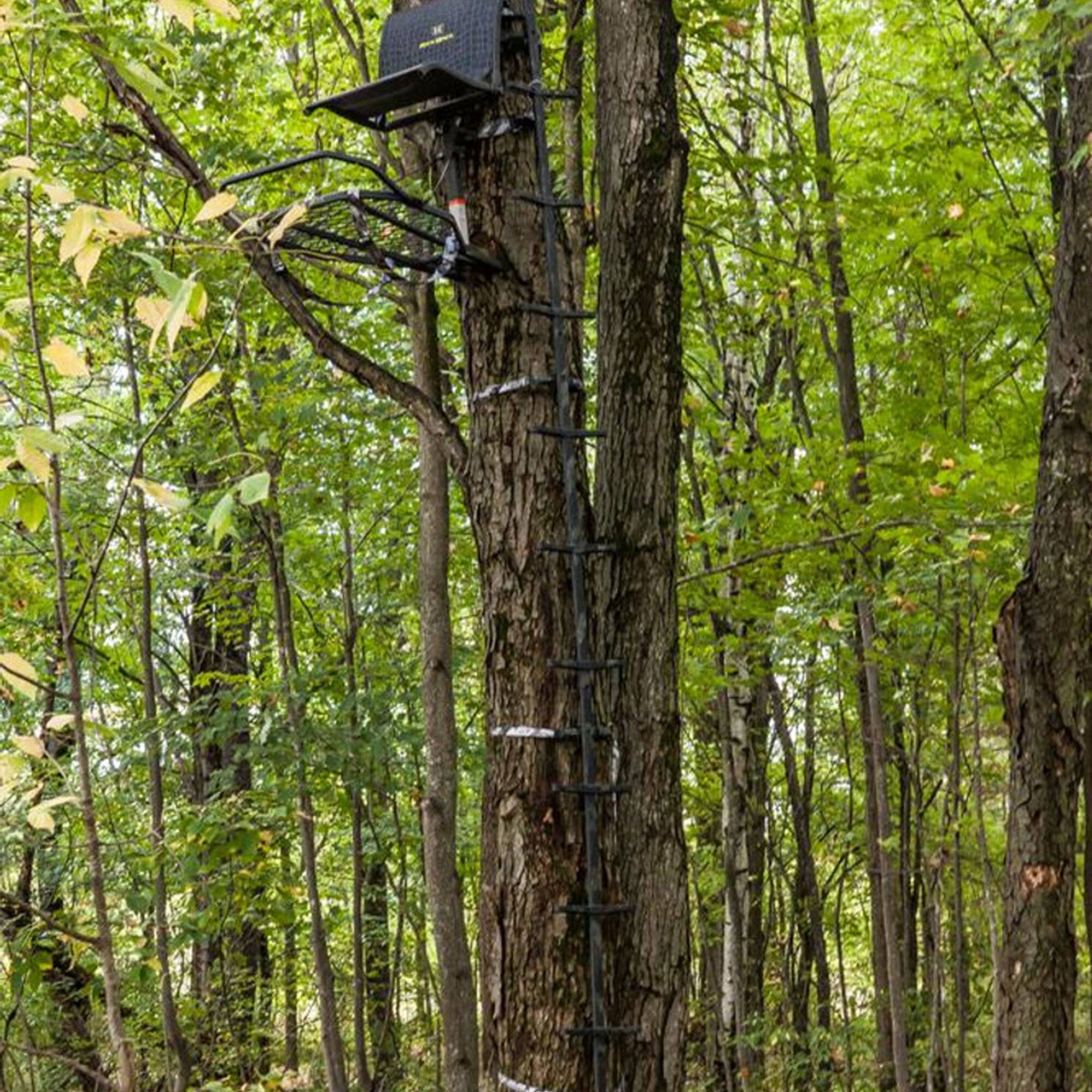 Alt View 2. Hawk - Hawk Traction 20 Feet Stacking Mud Stick with Dual Sided Non Slip Steps - Black.