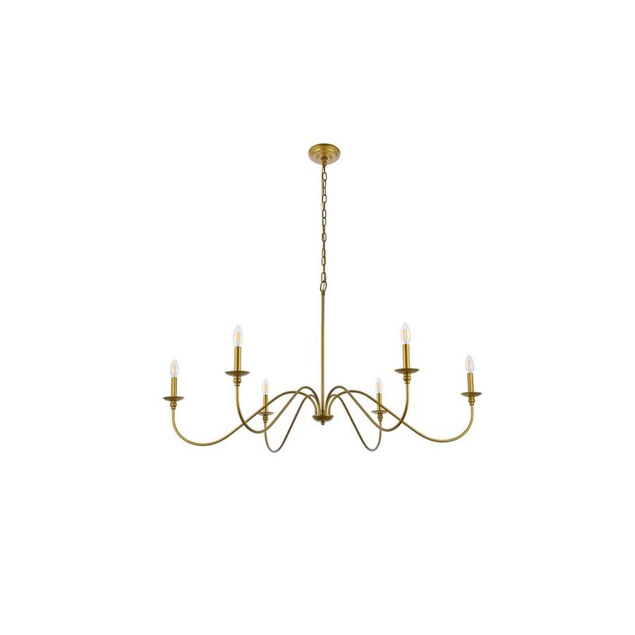 Arm Undulation Living District Rohan 48 inch chandelier in Brass BG3603826 - Best Buy