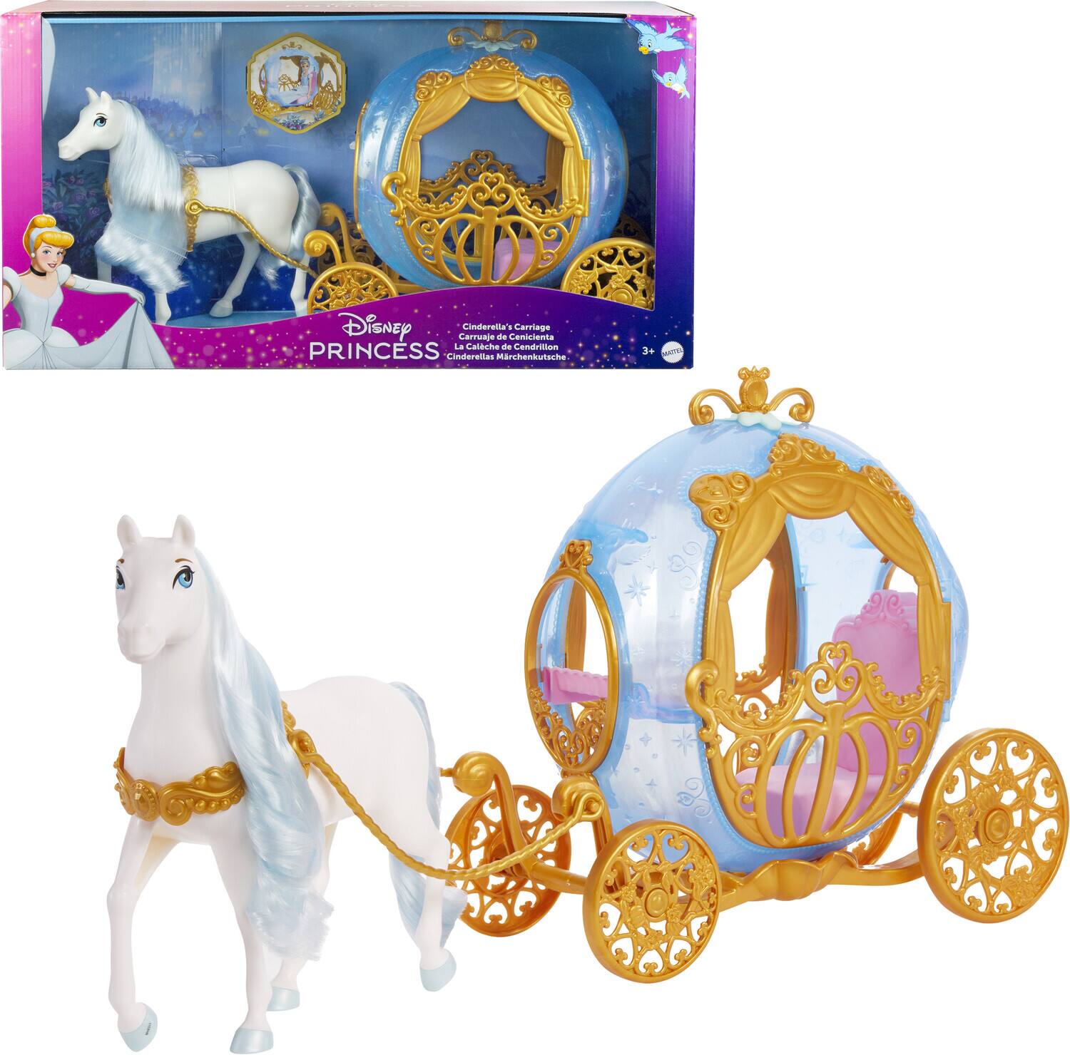 Mattel - Disney Princess Cinderella Carriage - Collectibles - Multicolor