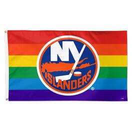 WinCraft - New York Islanders 3' x 5' Single-Sided Deluxe Team Pride Flag - Multicolor
