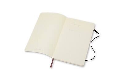 Alt View 2. Moleskine - Classic 1-Subject Professional Notebooks, 3.5" x 5.5", College Ruled, 96 Sheets - Black.