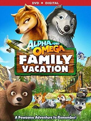 Front. Alpha and Omega: Family Vacation - DVD.