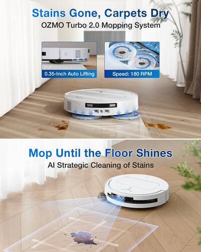 ECOVACS Robotics DEEBOT T50 PRO Omni Robot Vacuum and Mop, 3.19 ECOVACS Robotics DEEBOT T50 PRO Omni Robot Vacuum and Mop, 3.19
