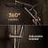 360° rotation
Adjustable bracket