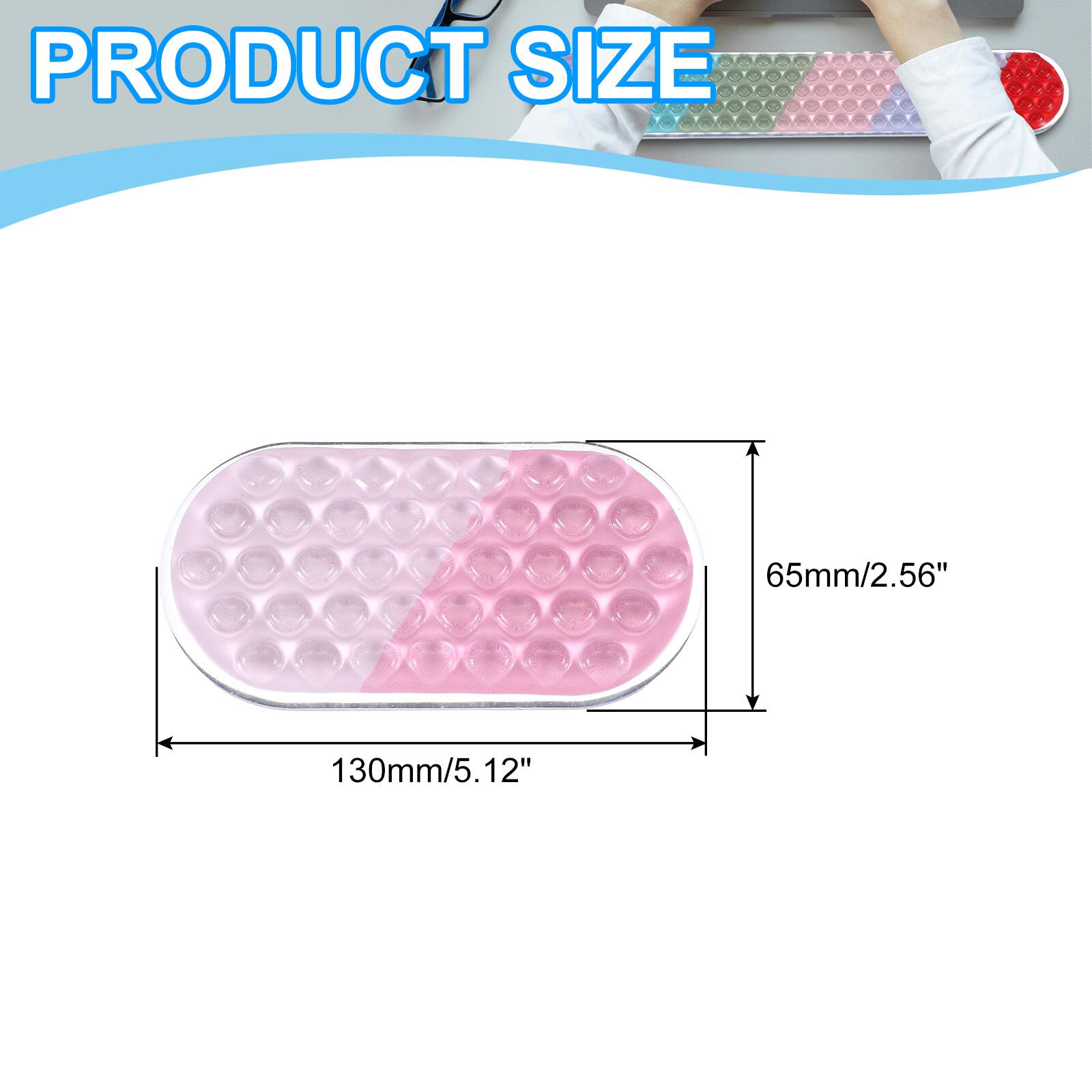 PRODUCT SIZE  
65mm/2.56" x 130mm/5.12"