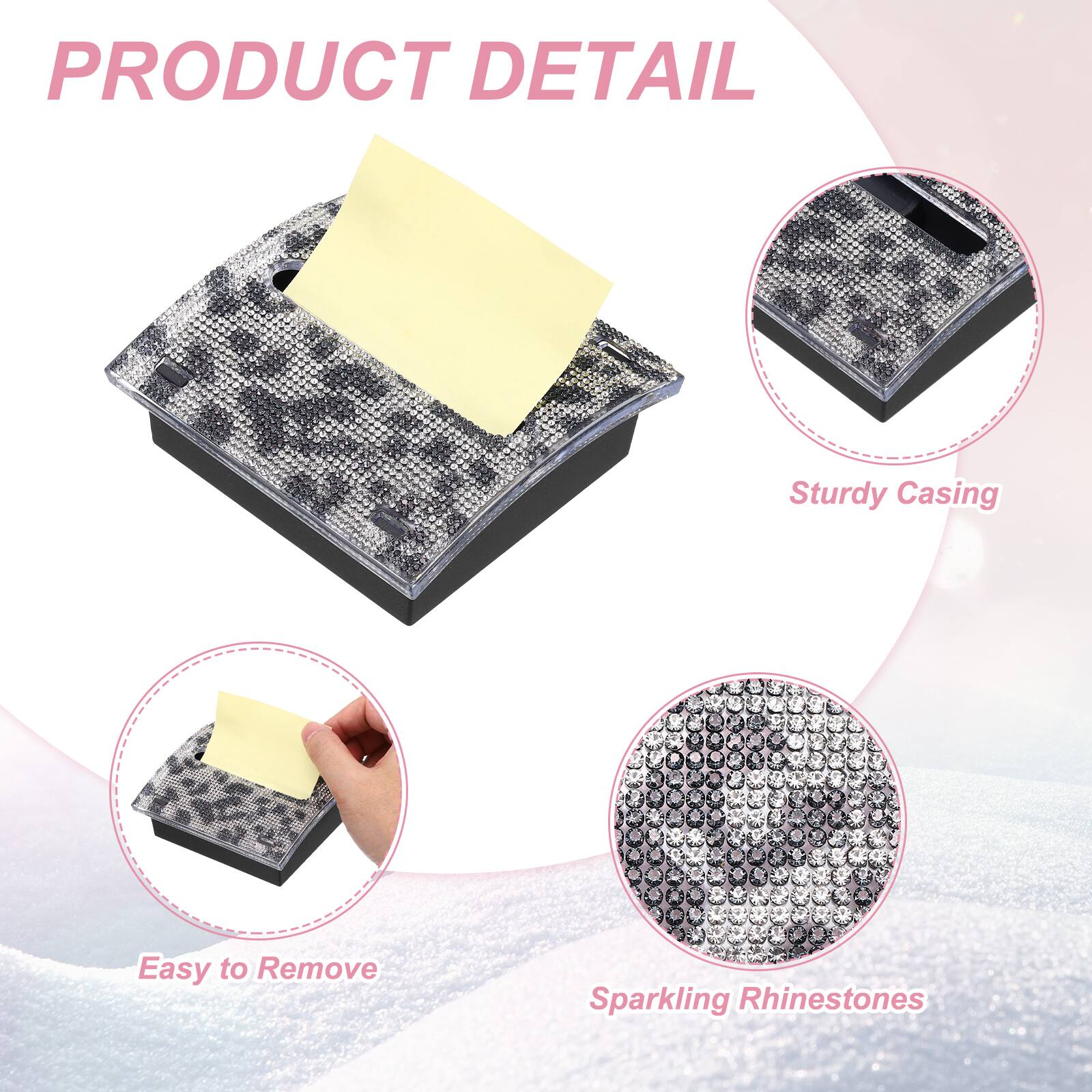 PRODUCT DETAIL

- Sturdy Casing
- Easy to Remove
- Sparkling Rhinestones