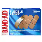 RANDAIR
BAND-AID
FLEXIBLE FABRIC
DOCTOR RECOMMENDED BRAND
Comfortable protection that stretches and flexes as you move
Stays on for up to 24 hours
100 ALL ONE SIZE
Johnson & Johnson