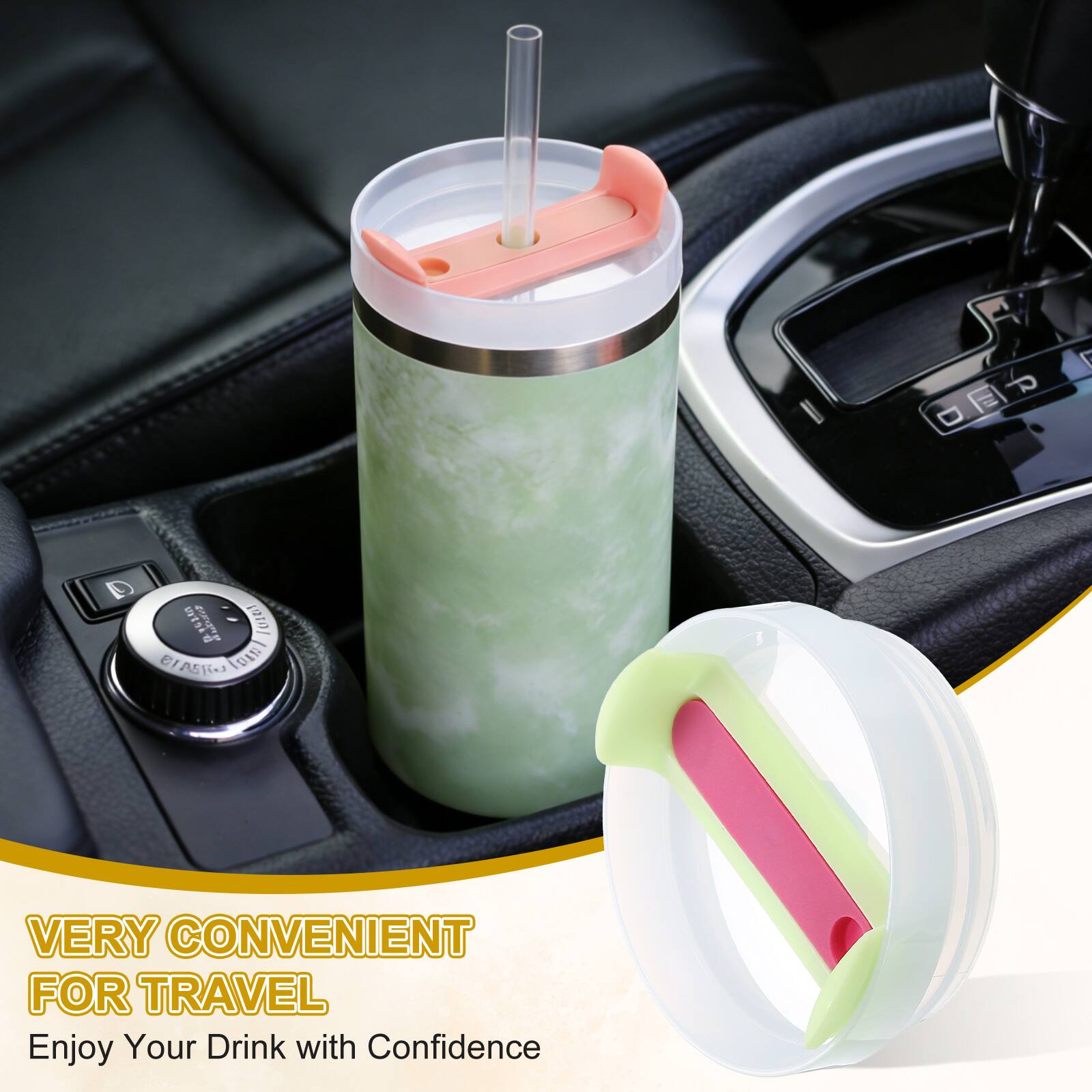 VERY CONVENIENT FOR TRAVEL  
Enjoy Your Drink with Confidence