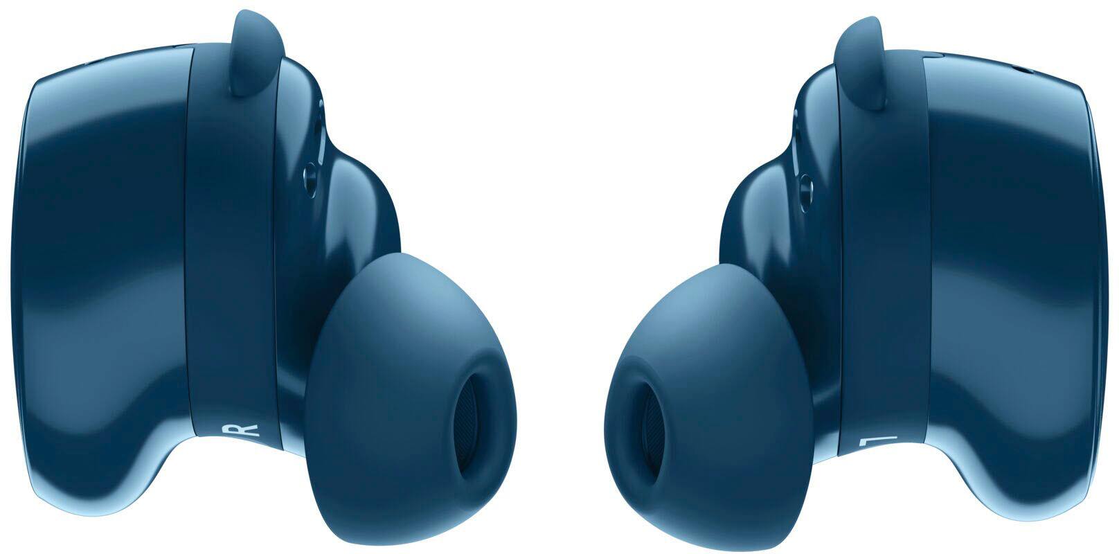 Alt View 16. Bose - QuietComfort True Wireless Noise Cancelling In-Ear Earbuds - Twilight Blue.