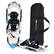 Front. Costway - Costway Goplus 21'' All Terrain Snow Shoes Lightweight Aluminum - Black, White, Blue.