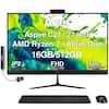 Acer Aspire C27 / 27 inch AMD Ryzen 7 / All-in-One 16GB/512GB IPS FHD 120Hz Superu Refresh rate 1920 X 1080