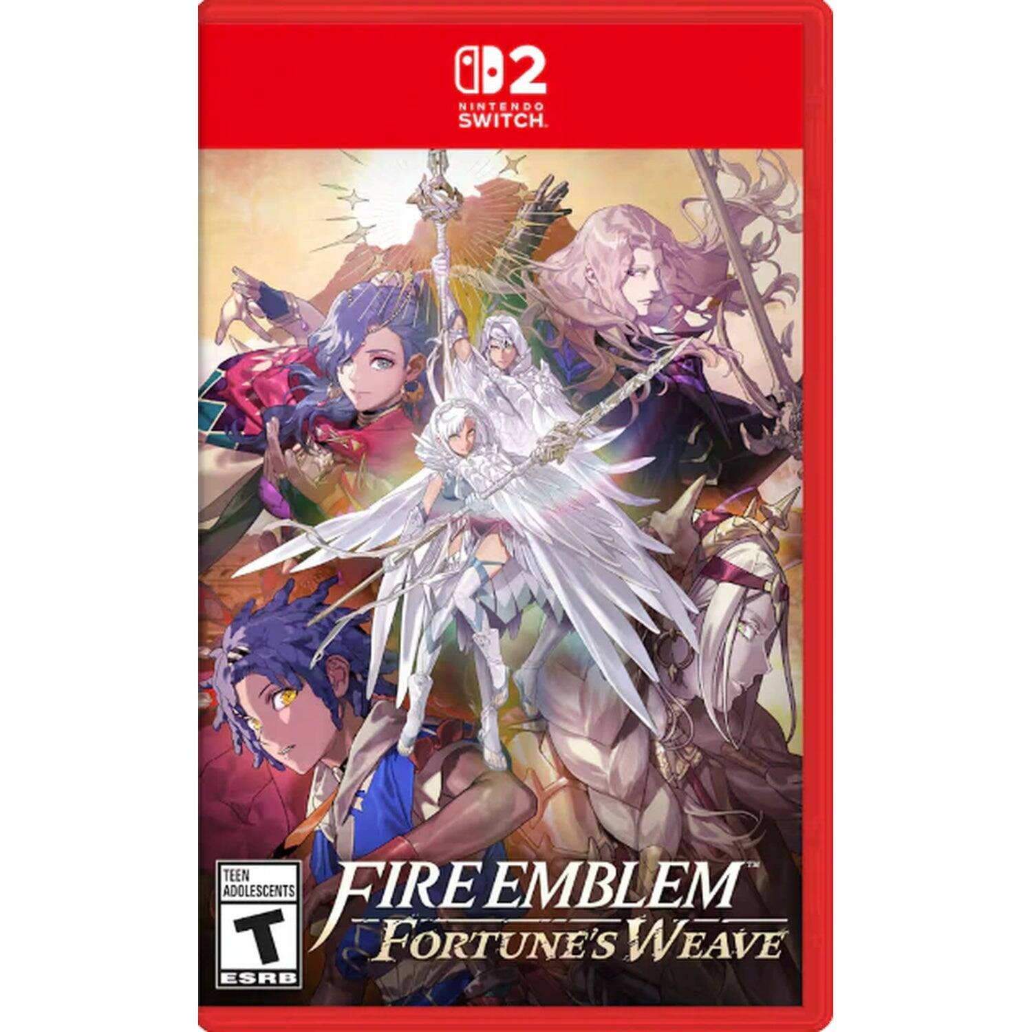 102 NINTENDO SWITCH  
TEEN ADOLESCENTS FIRE EMBLEM FORTUNE'S WEAVE ESRB