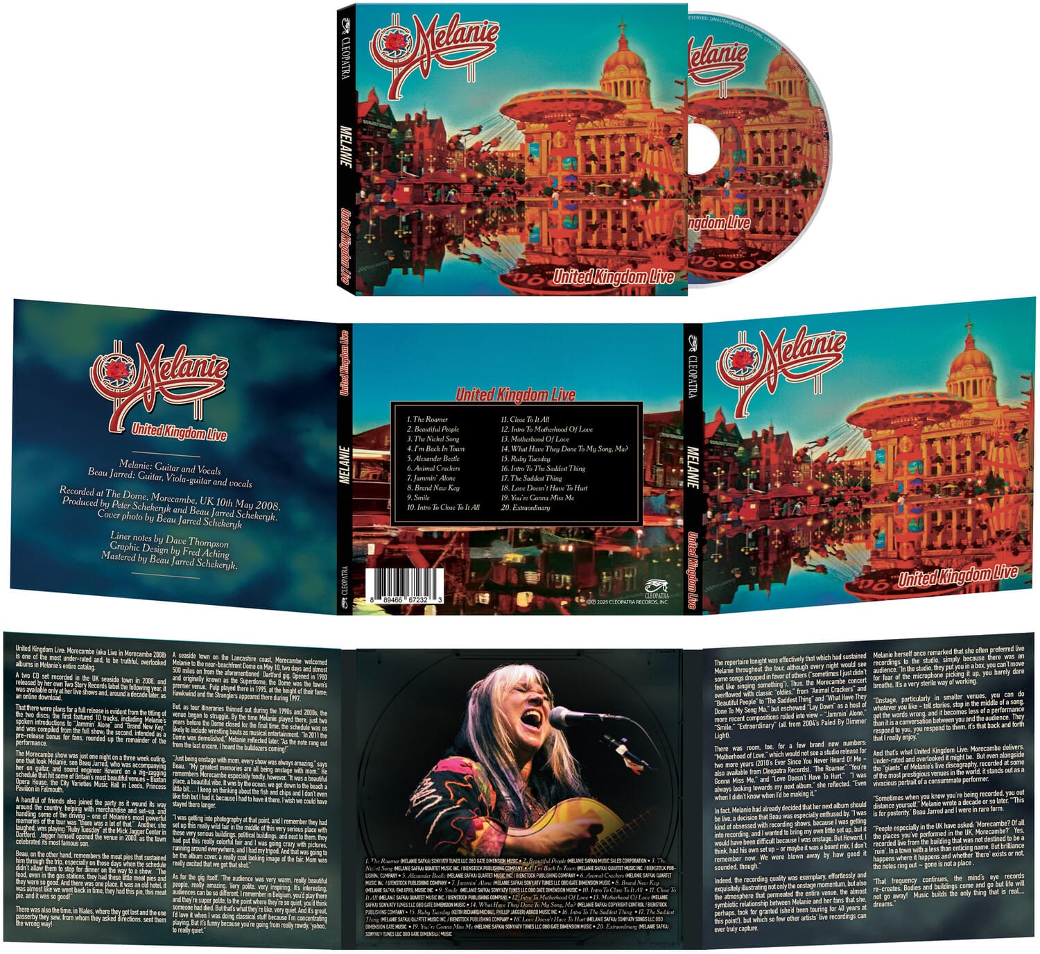 Melanie - United Kingdom Live   - COMPACT DISCS [CD] price history on PriceWatchPro