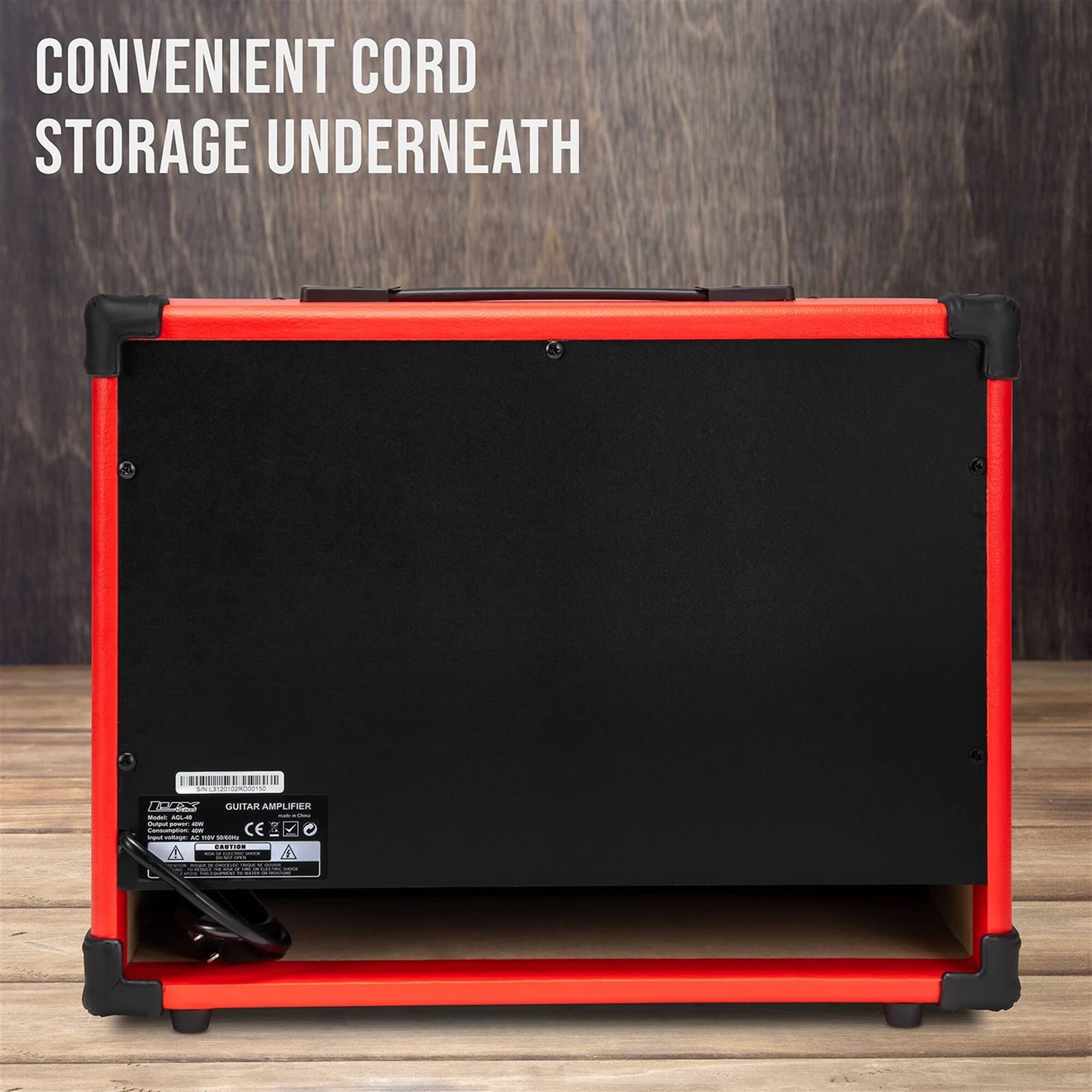 CONVENIENT CORD STORAGE UNDERNEATH - P2 AN AMPLIFIER - CE