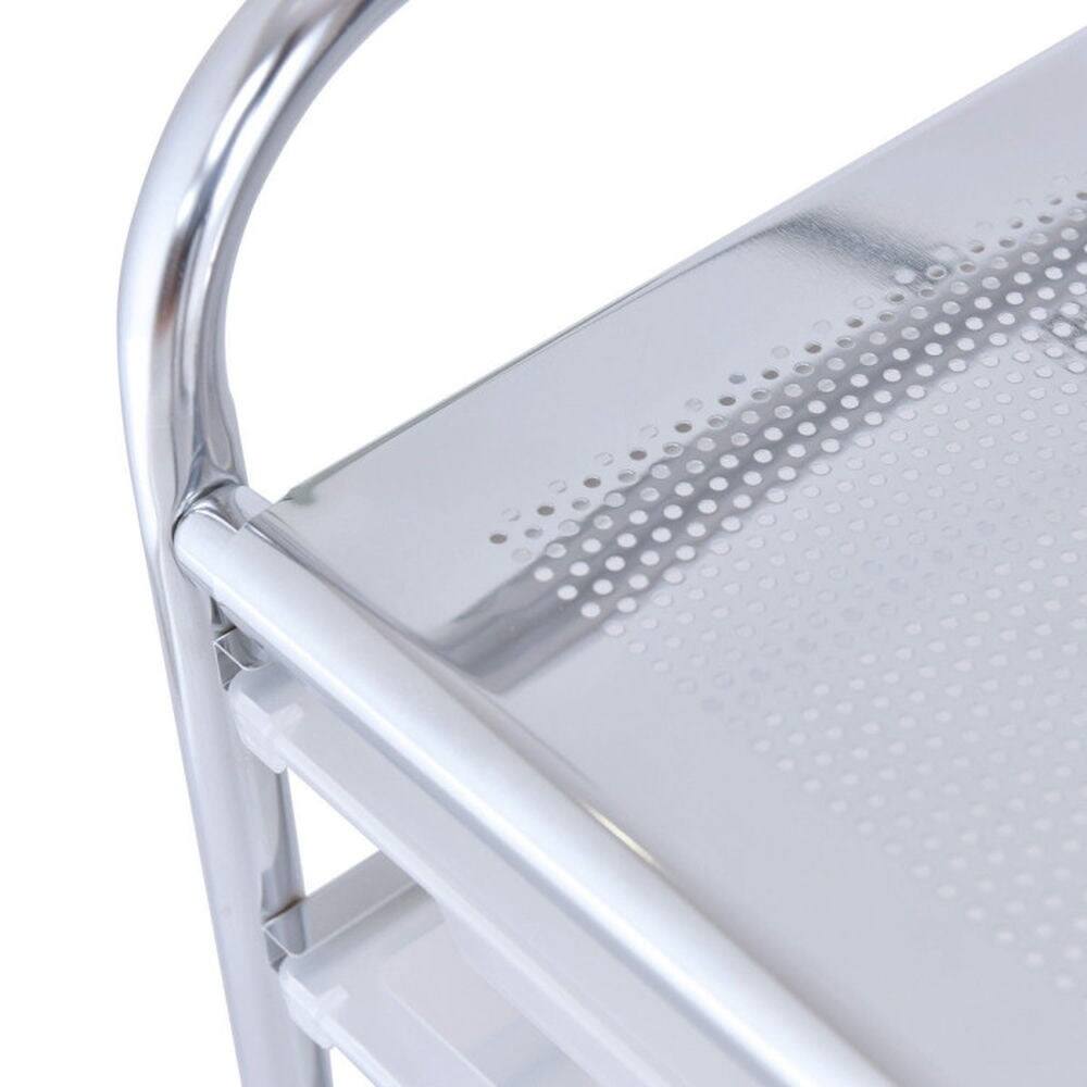 Alt View 2. Pefilos - 12 Storage Drawer Organizer Bins Rolling Cart, Craft Organizers and Storage, Multipurpose Organizer Cart for Home, Offic - White.