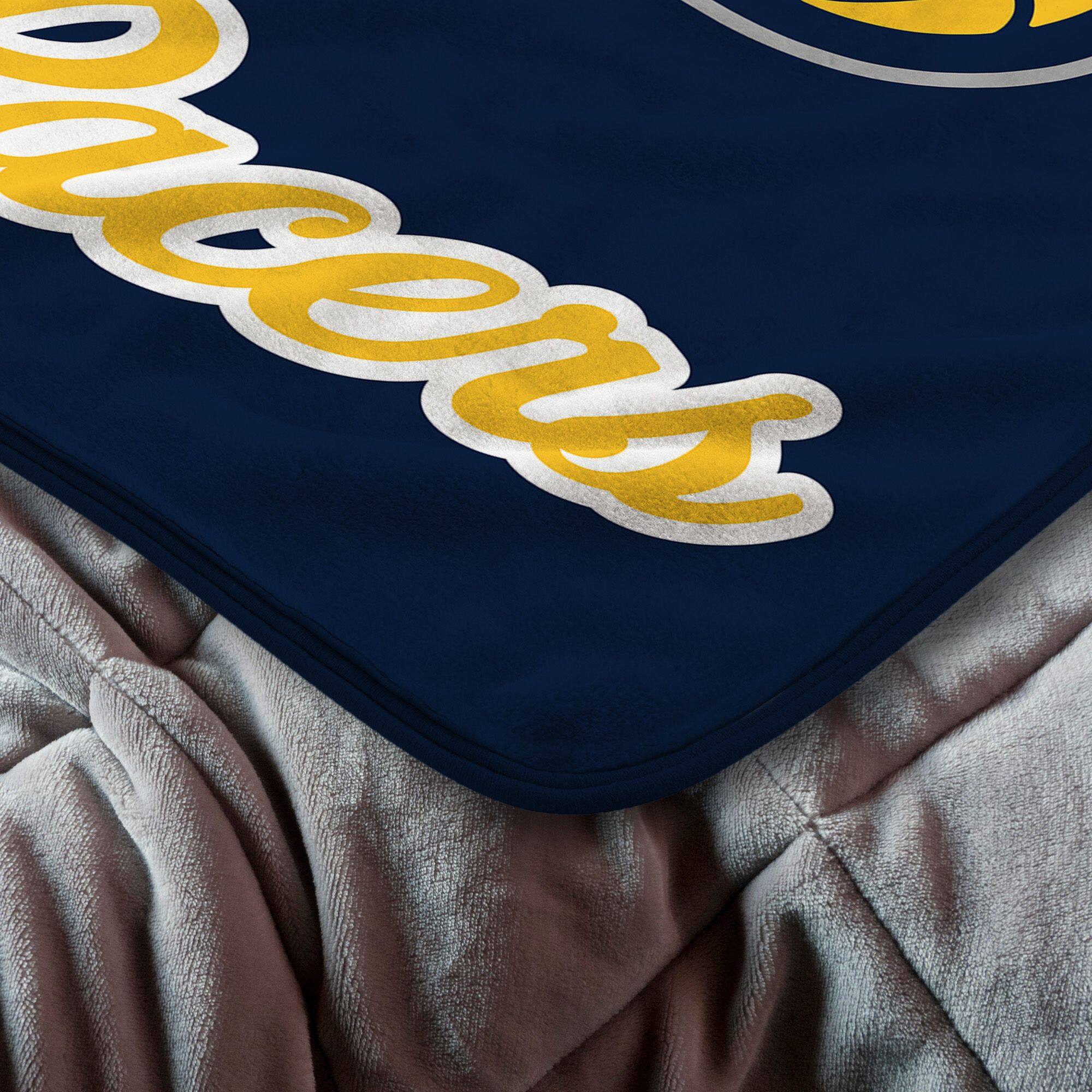 Alt View 1. Sweet Home Collection - NBA Indiana Pacers 46" x 60" Microfiber Plush Throw Blanket - Blue.