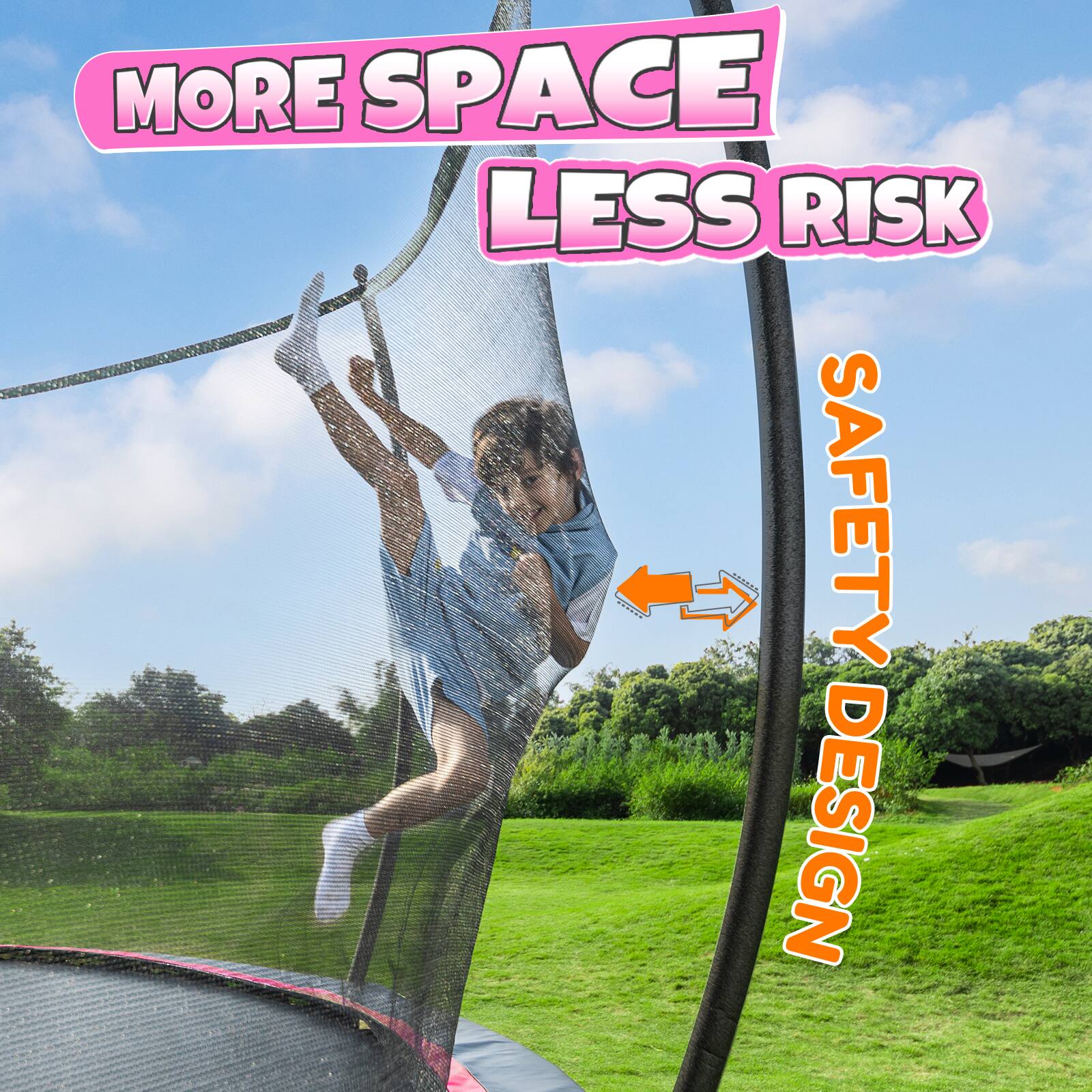 MORE SPACE LESS RISK  
SAFETY DESIGN