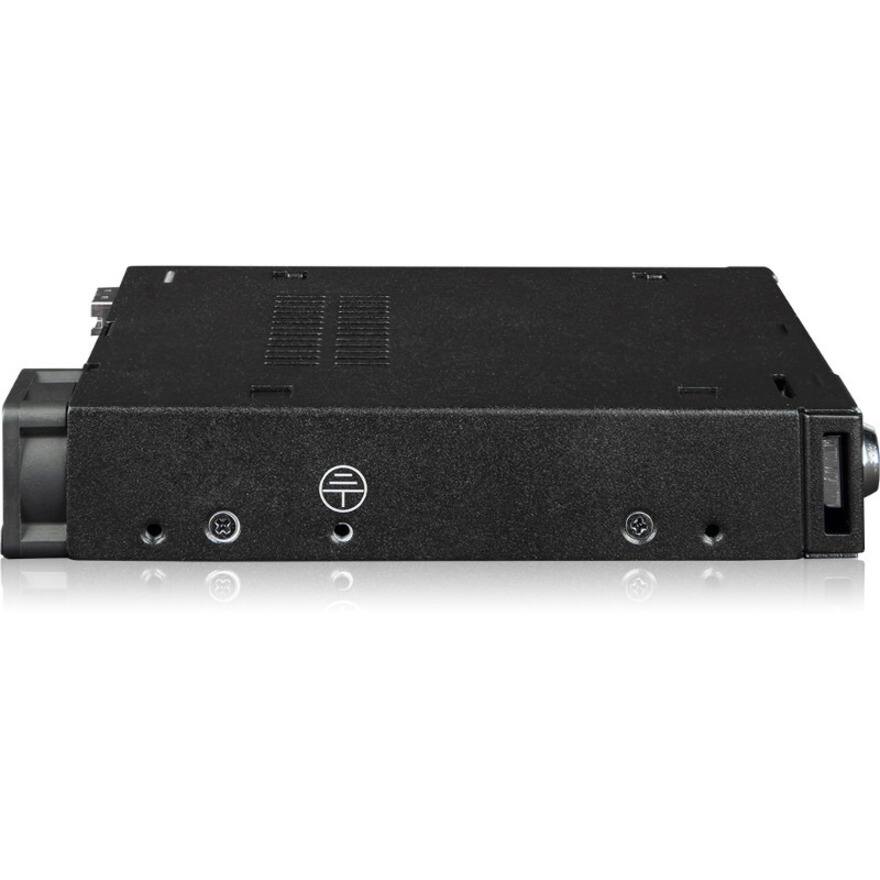 Alt View 4. Icy Dock - Icy Dock ToughArmor MB092VK-B Drive Enclosure for 3.5" PCI Express NVMe 4.0, U.2, U.3 - SFF-8654 SlimSAS Host Interface.