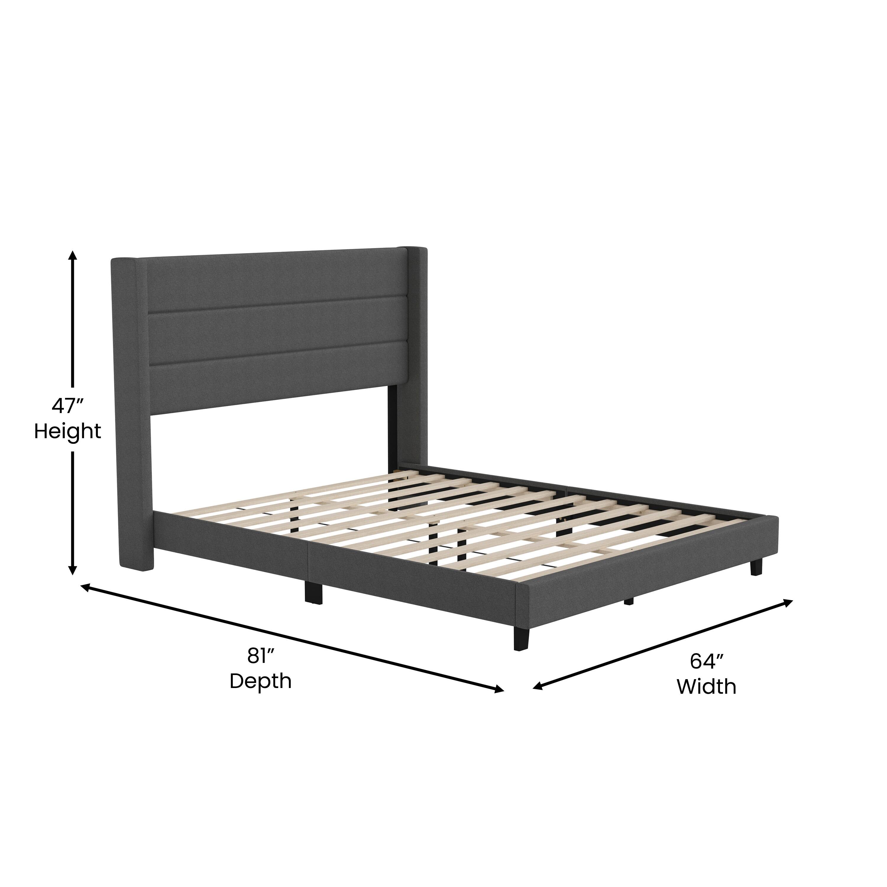 47" Height, 81" Depth, 64" Width