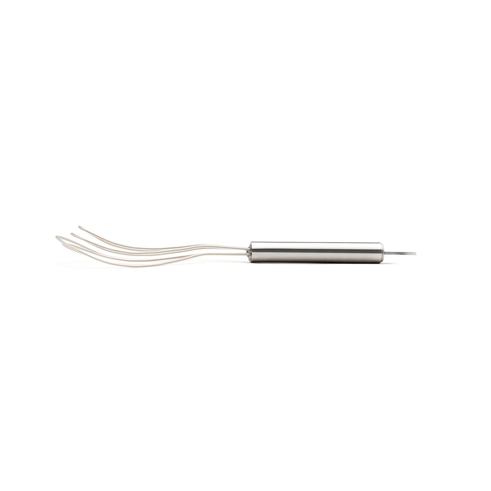 Alt View 2. Cuisipro - 10 Inch Silicone Flat Whisk, Frosted - White.