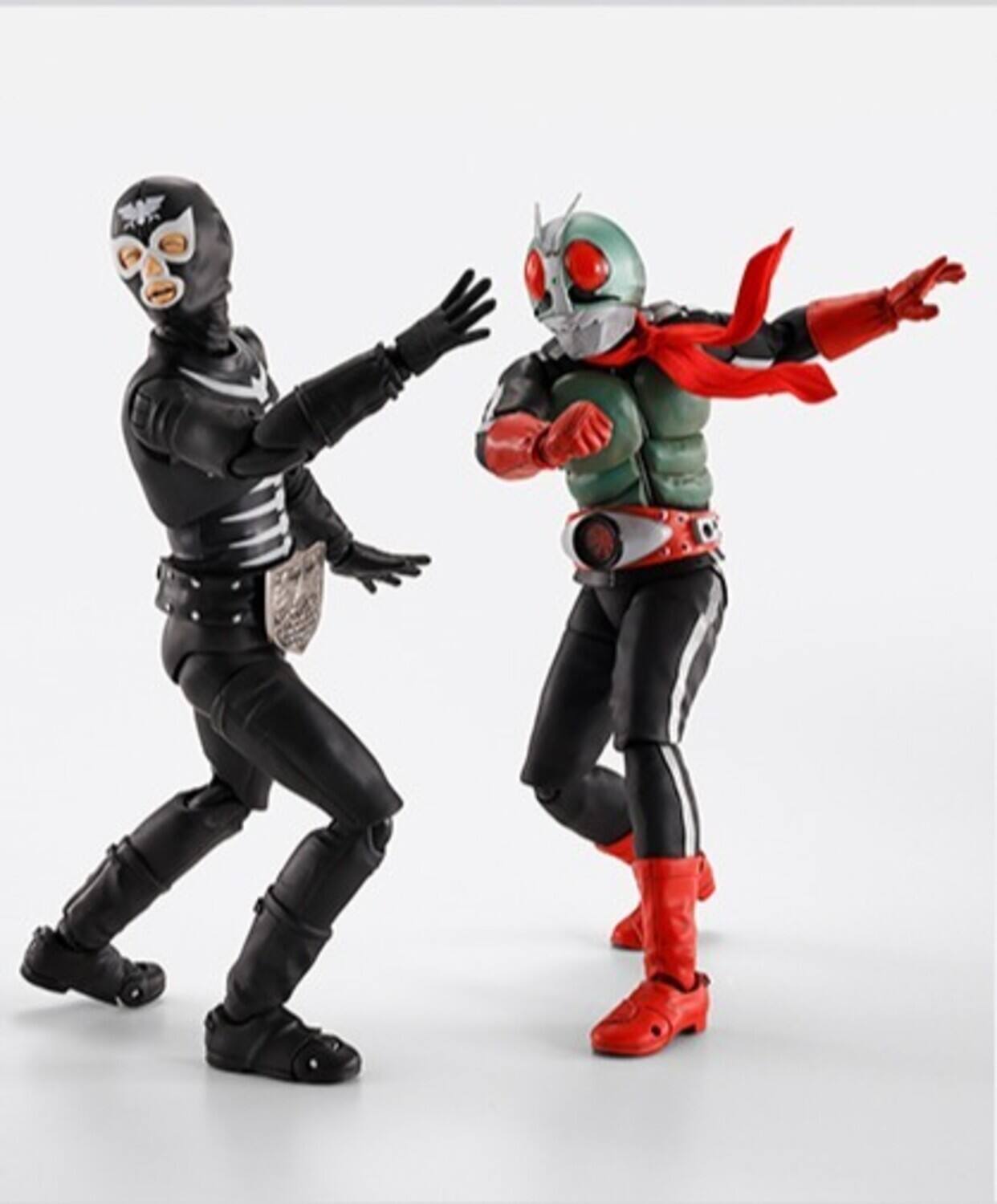 Alt View 4. Bandai - Tamashii Nations - Kamen Rider - S.H.Figuarts - Shocker Combatman Evil Showa Kaijin Edition Action - COLLECTIBLES - Multicolor.