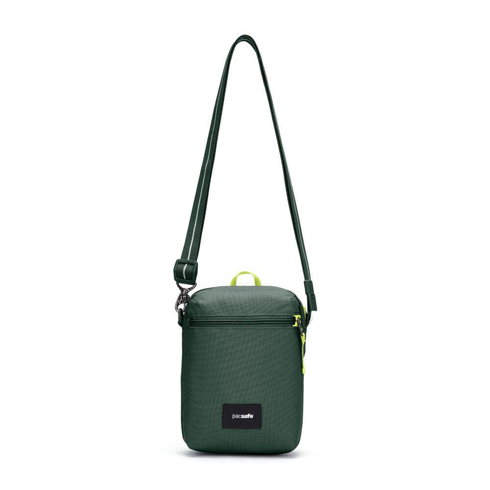 Angle. Pacsafe - GO Festival Crossbody - Spruce Green.