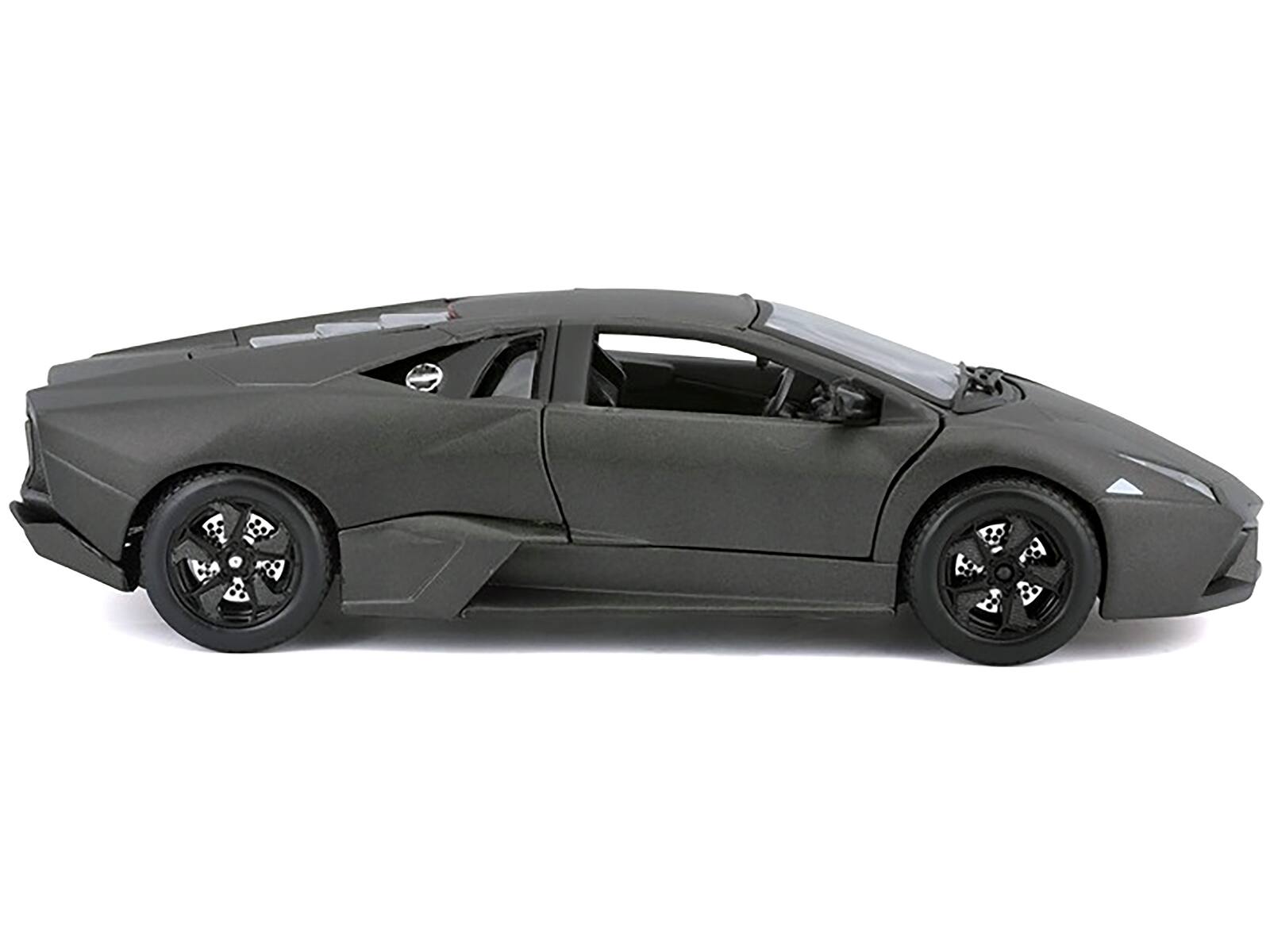 Angle. Bburago - Lamborghini Reventon Grey 1/24 Diecast Model Car by Bburago - Grey.