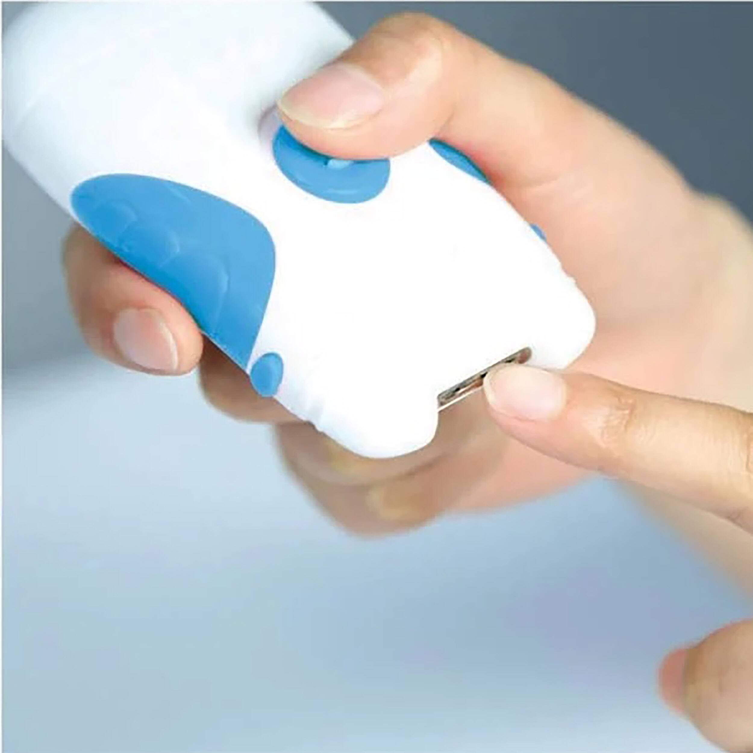 Alt View 1. Pursonic - Pursonic NC1 Electric Nail Trimmer - Blue.