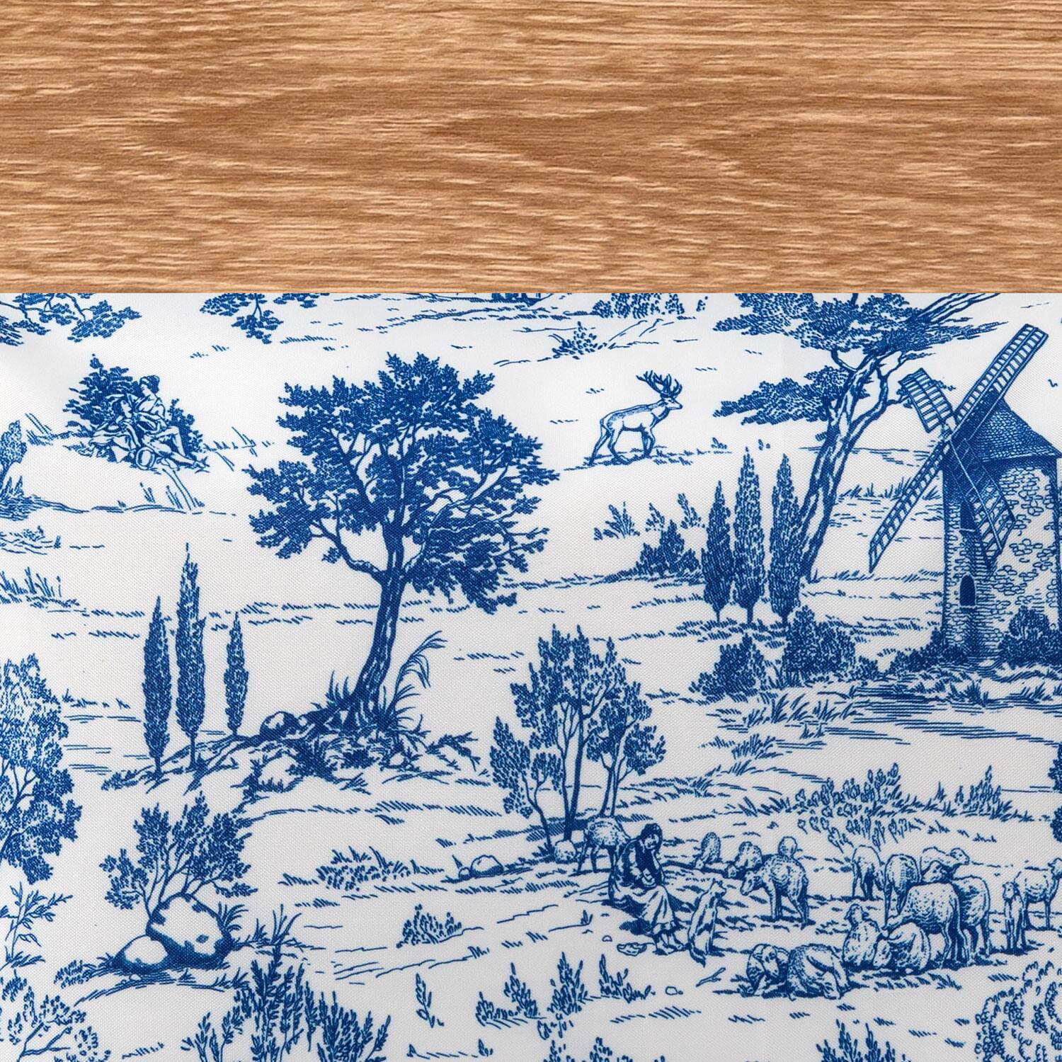 Alt View 3. LapGear - LAPGEAR Designer Lap Desk - Blue French Toile.