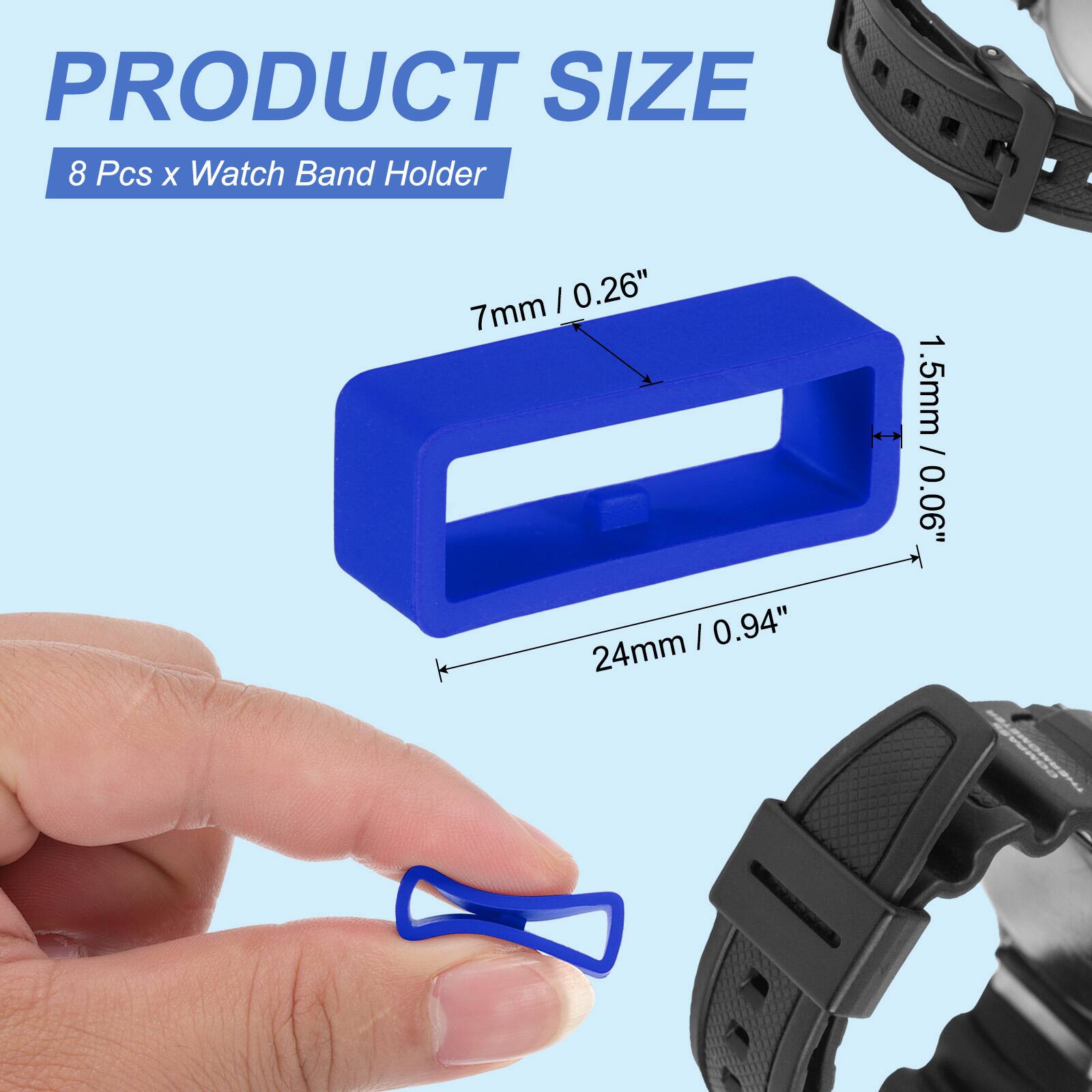 PRODUCT SIZE  
8 Pcs x Watch Band Holder  
7mm / 0.26"  
24mm / 0.94"  
1.5mm / 0.06"