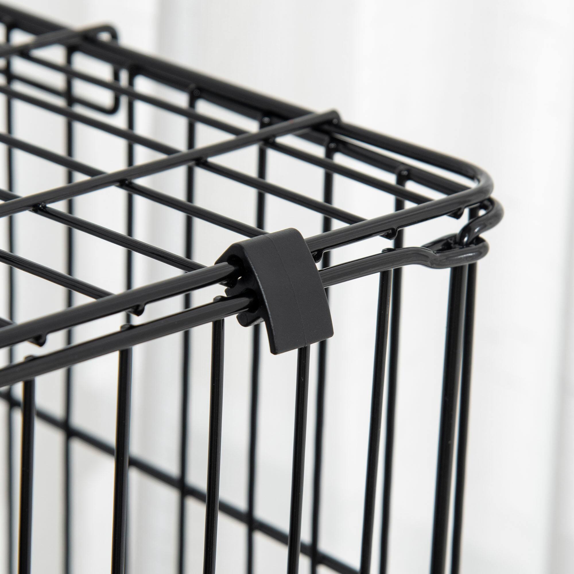 Alt View 5. Pawhut - 4-Level Small Animal Cage Rabbit Hutch with Wheels, Removable Tray, Platform and Ramp for Bunny, Chinchillas.