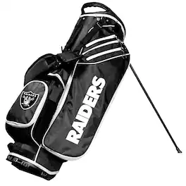 Team Golf - Las Vegas Raiders Birdie Stand Golf Bag - Multicolor