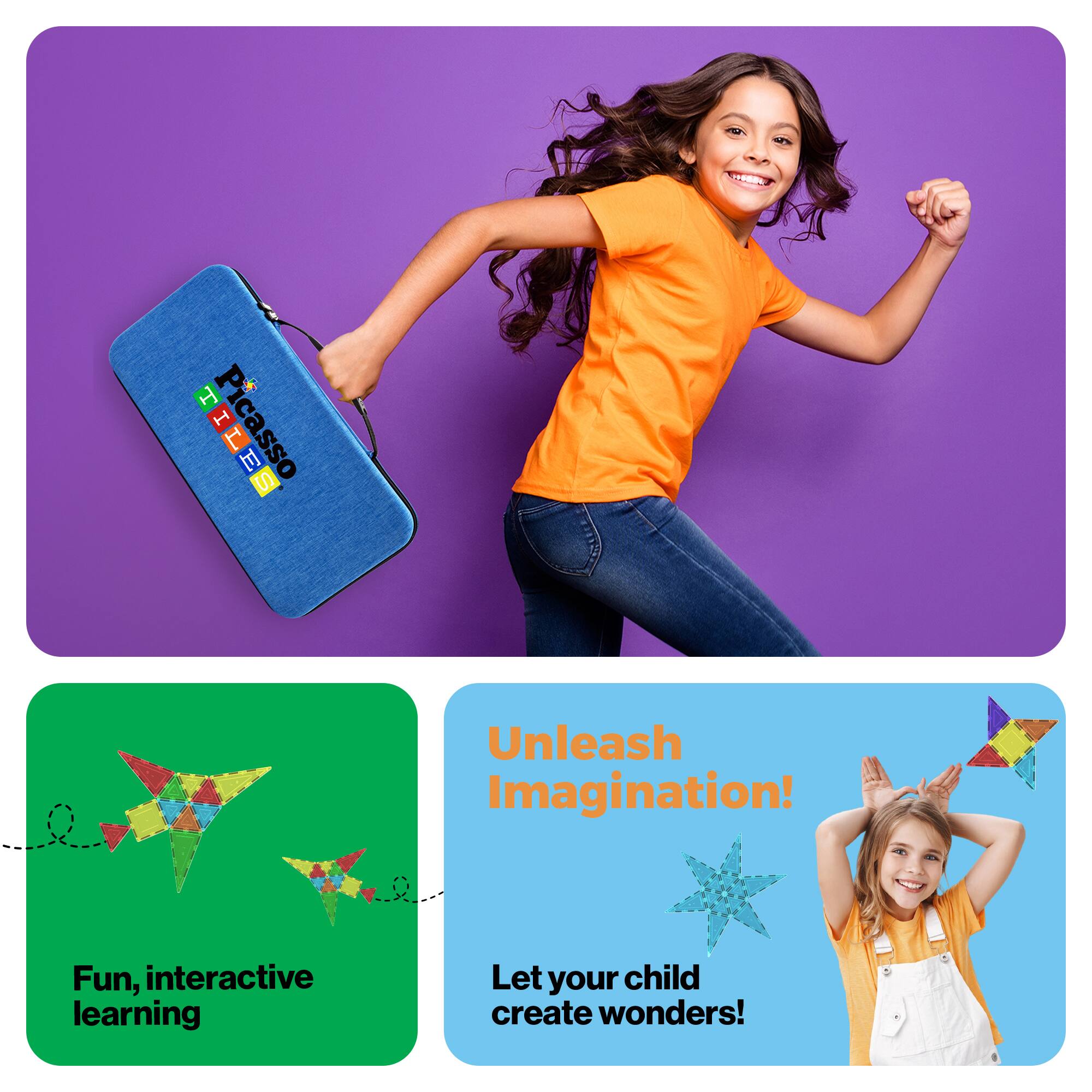 TI T I Picasso H E S Unleash Imagination! Fun, interactive learning. Let your child create wonders!