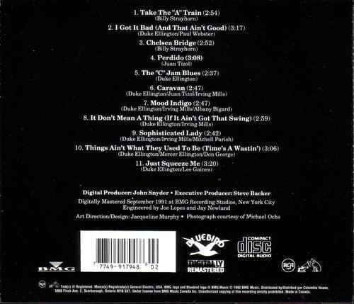 Ellington,Duke / Ellington,Duke - Sophisticated Lady   - COMPACT DISCS [CD] price history on PriceWatchPro
