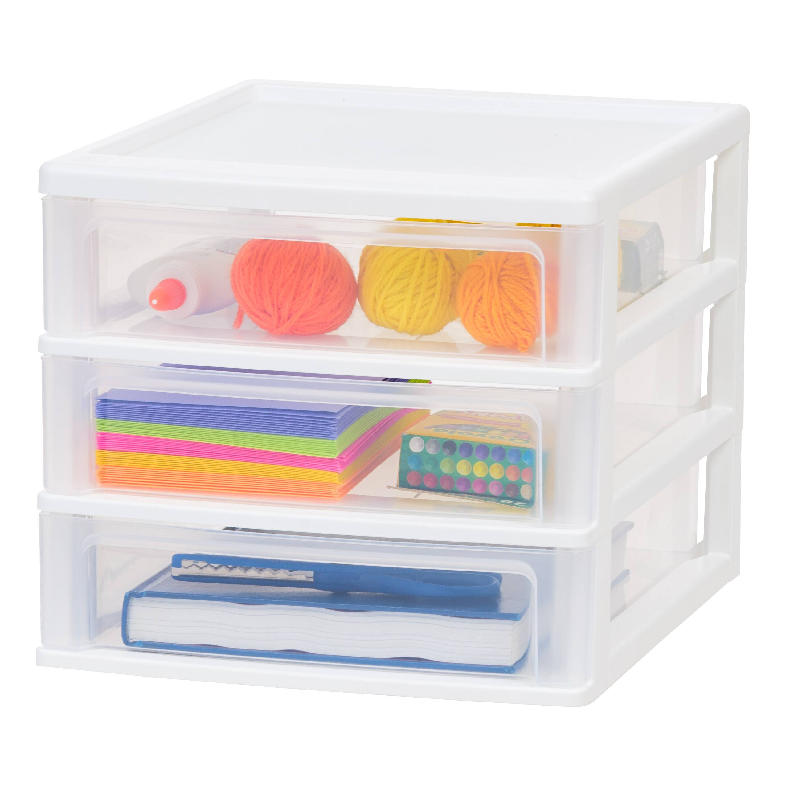 Alt View 8. IRIS USA - IRIS USA Plastic Clearview Desktop organize with Drawers.