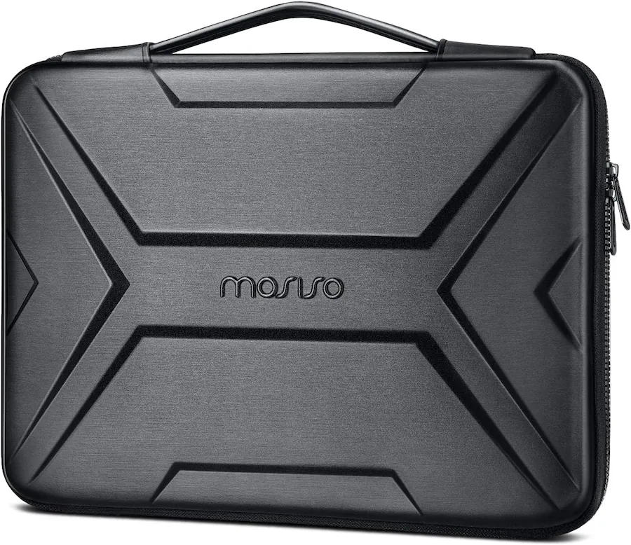 mosiso Laptop Sleeve 17 17.3 inch Waterproof Shockproof EVA Hard Shell ...