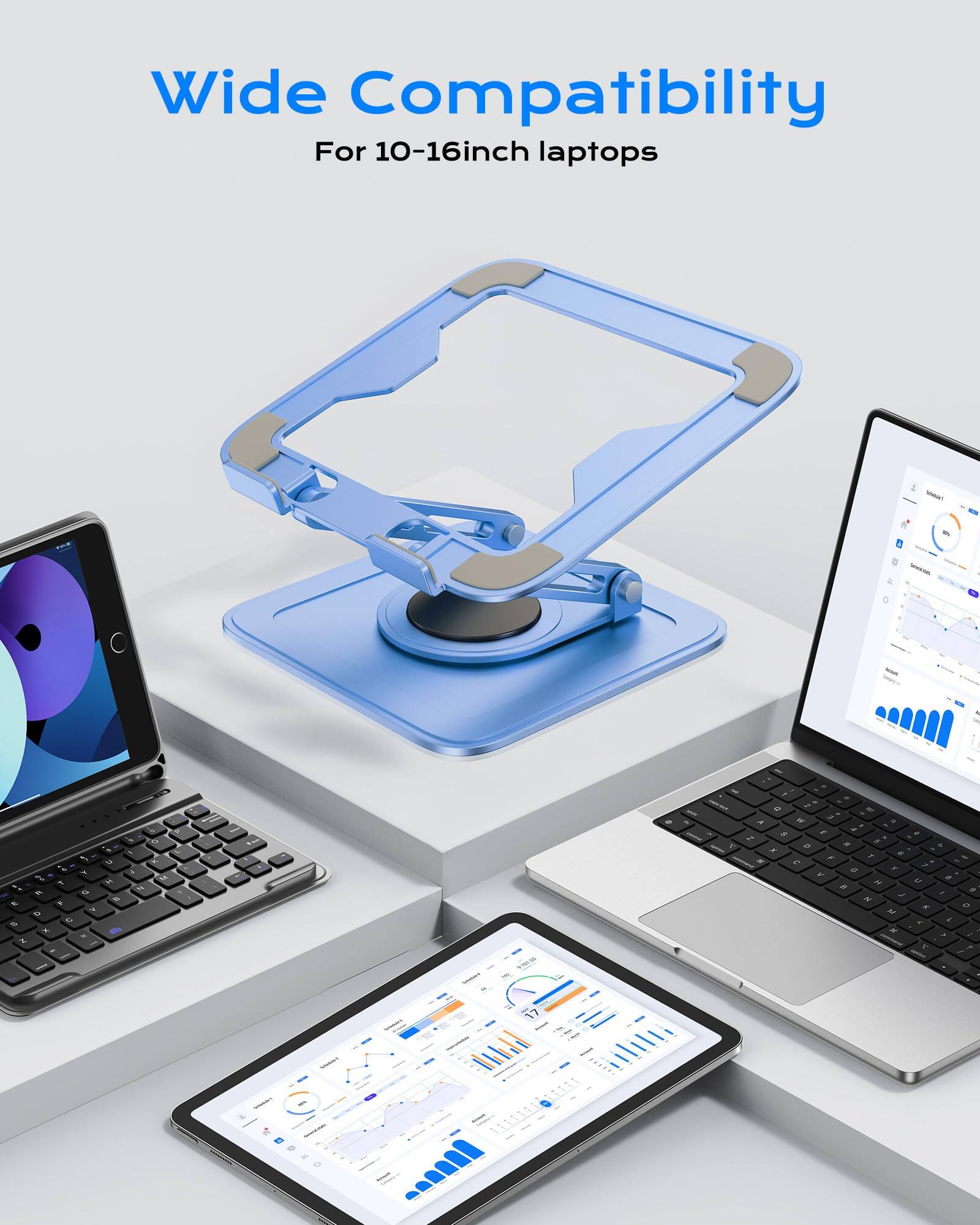 Wide Compatibility  
For 10-16inch laptops