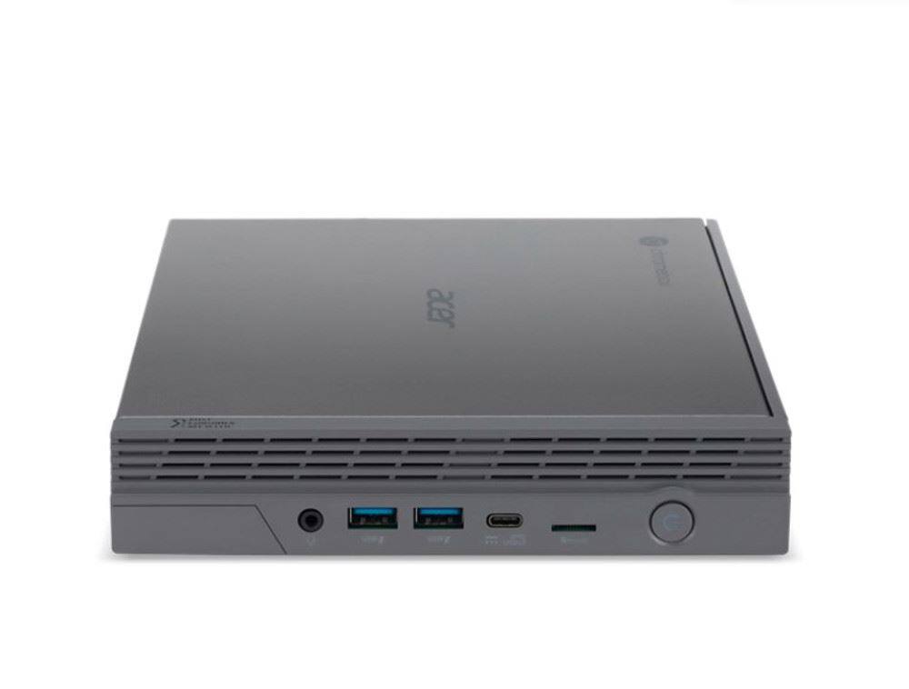 Angle. Acer - CXI5-C432 Chromebox Intel Celeron 7305 1.10GHz 4GB RAM 32GB FLASH ChromeOS | CXI5-C432 | DT.Z2JAA.001 - Black.