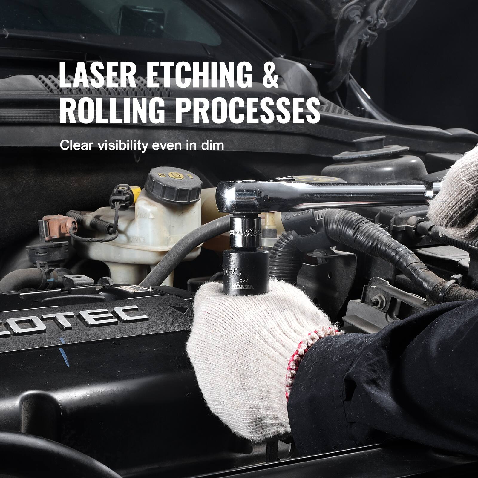 LASER ETCHING & ROLLING PROCESSES
Clear visibility even in dim
VALO A DTEC C5Y B/L A