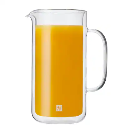Front. ZWILLING - ZWILLING Sorrento Plus Double-Wall Carafe - Clear.