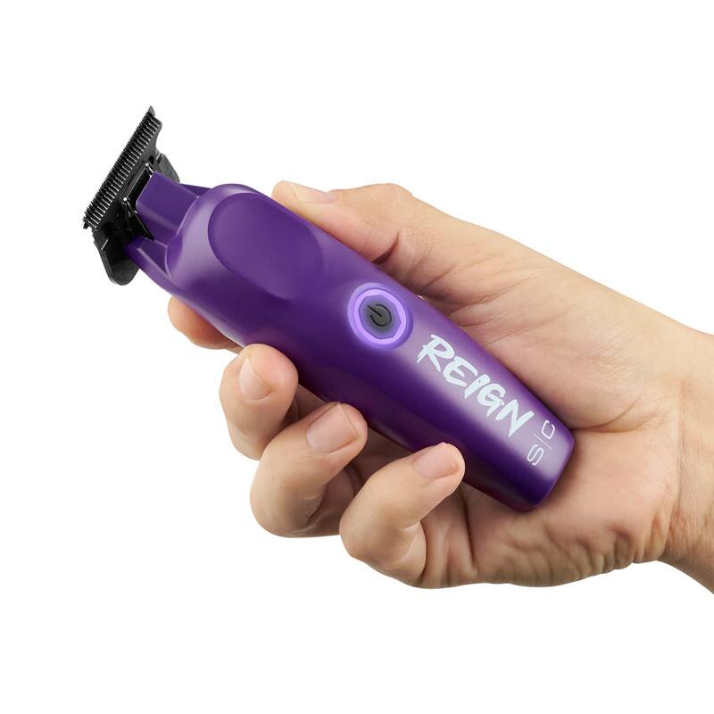 Alt View 2. StyleCraft - Reign Professional Hair Trimmer featuring EON Digital Brushless Motor - Purple.